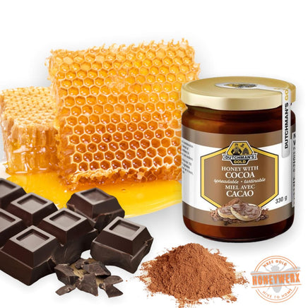 Honey With Cocoa Spread - Creamed Honeys